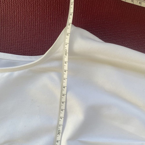 Brooks Brother No:4 sleeveless shirt, white