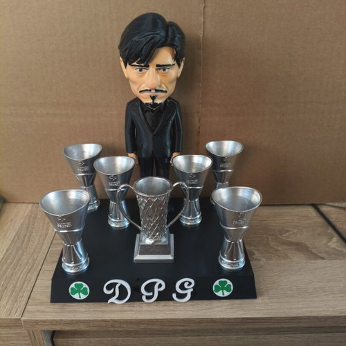 DPG 3D printed trophy set with 7 trophies, 22 cm, hand painted