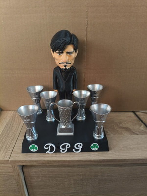 DPG 3D printed trophy set with 7 trophies, 22 cm, hand painted