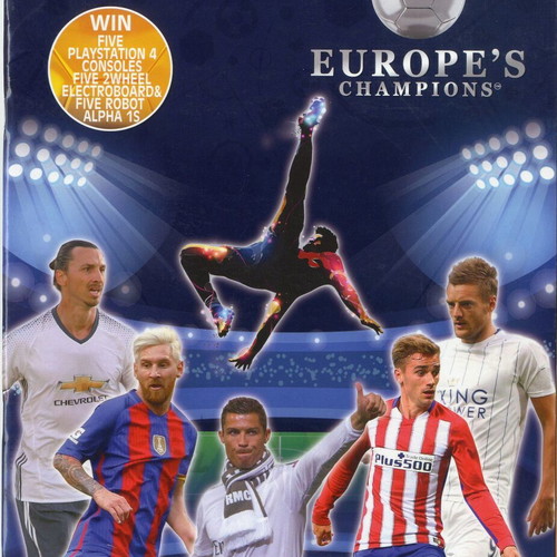 Europer’s Champions 2016 Panini album new