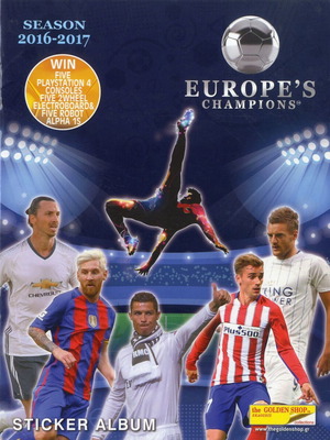 Europer’s Champions 2016 Panini album new