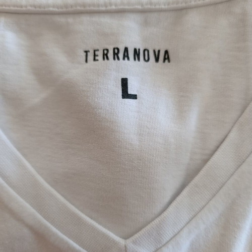 Terranova men's white t-shirt size L like new