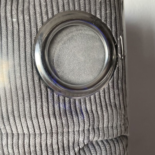 JYSK TOTAK Corduroy Curtain new, 140x300 cm, gray