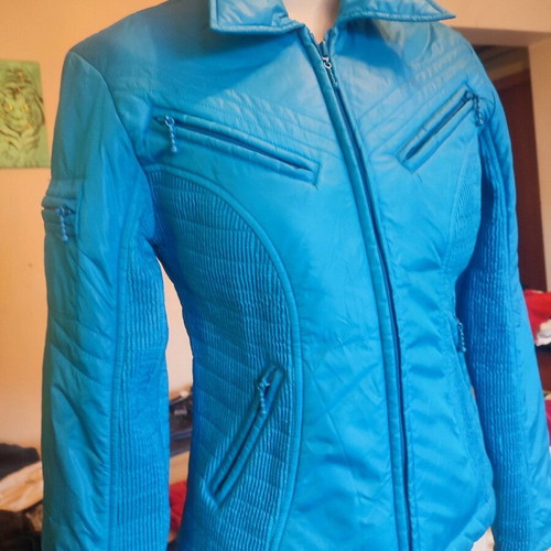 Miss Sixty vintage rare jacket like new, blue turquoise
