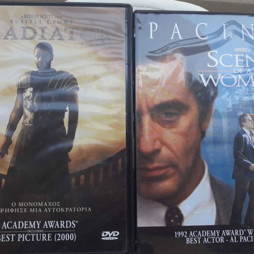 Monomaxos & Scent of a Woman DVD set new, historical action social
