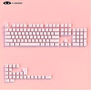 MageGee PBT ροζ keycaps για μηχανικό πληκτρολόγιο