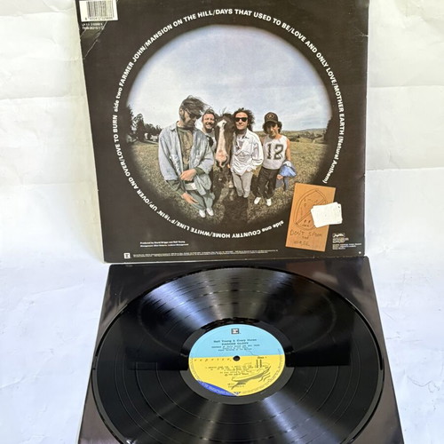 Neil Young + Crazy Horse Ragged Glory vinyl used, rock