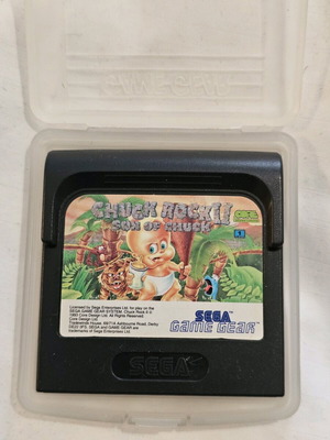 Sega Game Gear Chuck Rock II Son of Chuck game like new