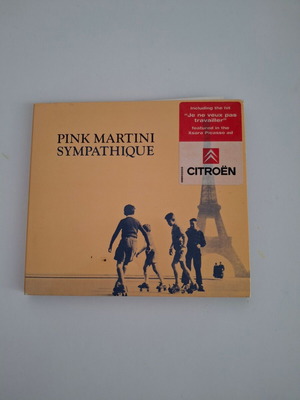 Pink Martini Sympathique CD σαν καινούργιο, συλλεκτικό