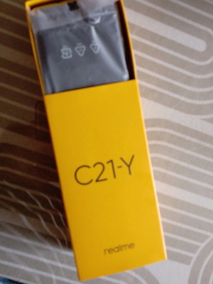 Κινητό τηλέφωνο Realme C21-Y μεταχειρισμένο με 32GB και 3 θήκες δώρο