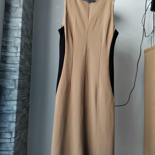 Derpouli beige dress like new, size L