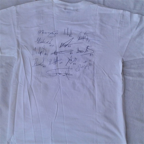 Hellas Basketball T-shirt authentic, new, European Champions 2005