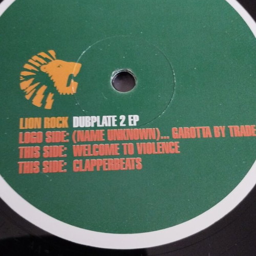 Lionrock Dubplate 2 12" EP like new, electronic