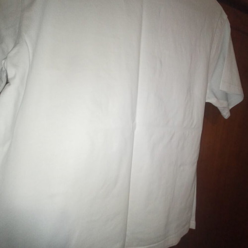 Cotton T-shirt like new, size S-M, white and red