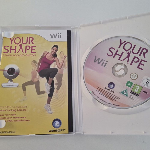 Wii Your Shape used game with disc scratches