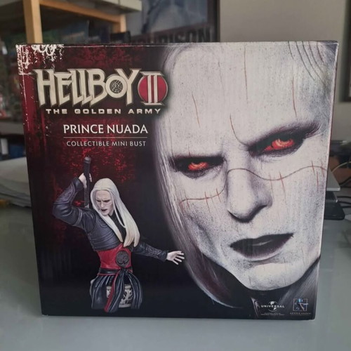 Hellboy 2 The Golden Army Prince Nuada collectible mini bust limited edition