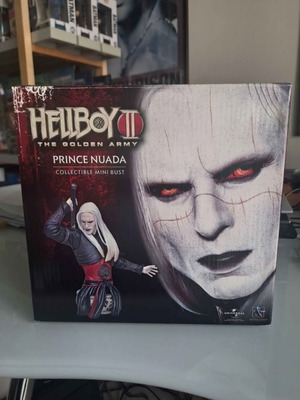 Hellboy 2 The Golden Army Prince Nuada collectible mini bust limited edition
