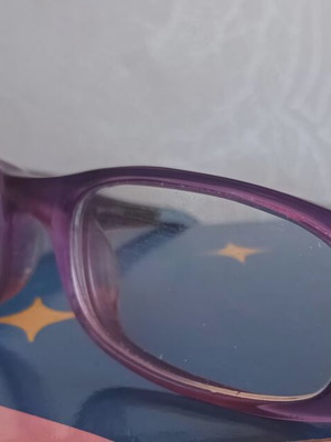 D&P Italian design eyeglass frame like new, purple-pink