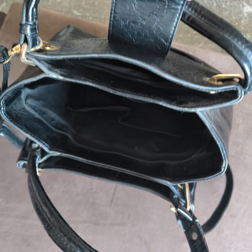 Women's crossbody bag used, black