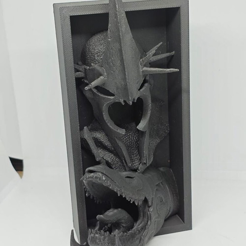 Witch-king of Angmar and Fell Beast 3D wall art like new