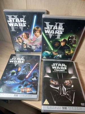 Star Wars Trilogy Remastered Edition DVD καινούργιο με αγγλικούς υπότιτλους