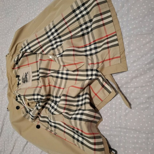 Burberry women's beige trench coat, size 40 Italian, 6 USA