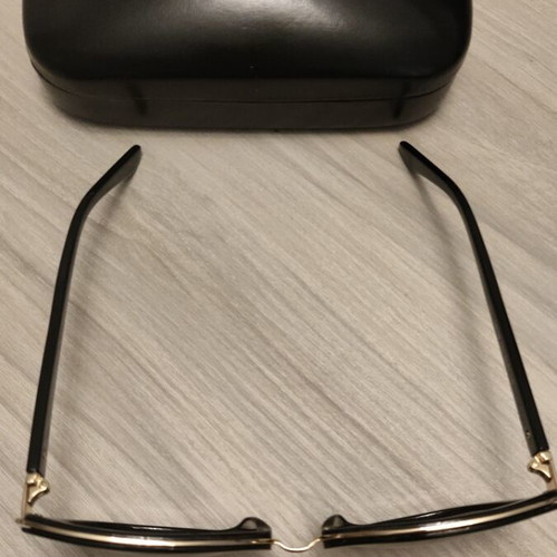 Lussile women's glasses like new, black and gold