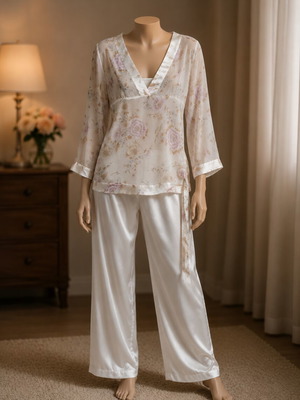 Luxury Set Nightwear Valisere by Triumph size 38 new satin