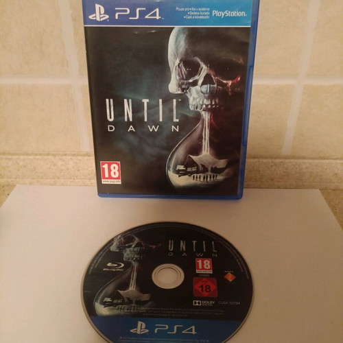 Until Dawn PlayStation 4 game like new