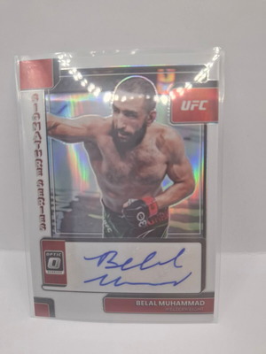 Κάρτα 2023 Panini Donruss Optic ofc Belal Muhamad Auto σαν καινούργιο
