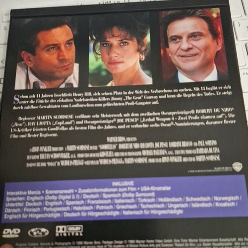 GoodFellas DVD snap case, ελληνικοί υπότιτλοι