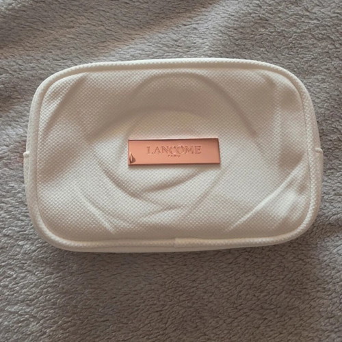 Lancome toiletry bag new, white