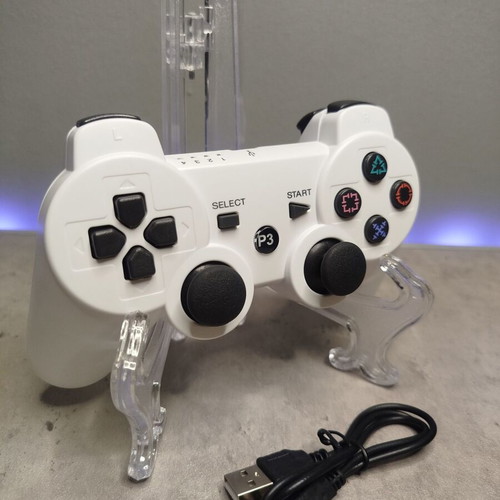 PS3 Controller white new, aftermarket for PlayStation 3