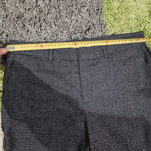 Mango tailored women trousers new, size L, dark grey-black