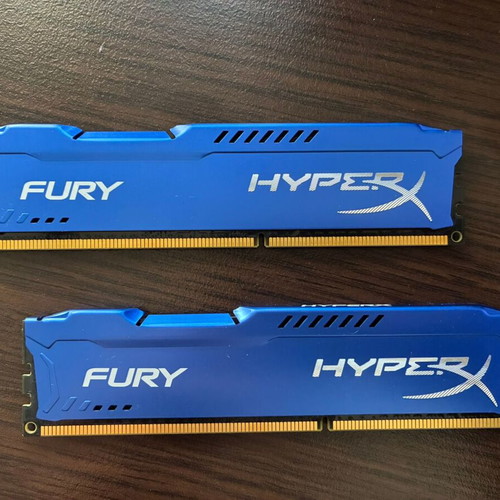 Kingston Fury HyperX RAM 8GB used (2 pcs.)