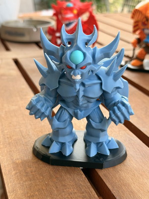 Yu-Gi-Oh Obelisk the Tormentor figure 12cm, 3D printed