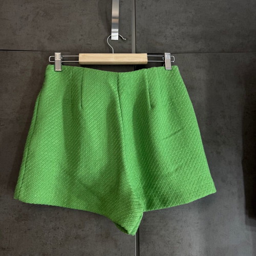 Zara fabric shorts new, green, size M 38 10