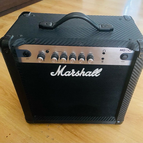 Marshall MG Carbon Fiber MG15CF electric guitar amplifier like new
