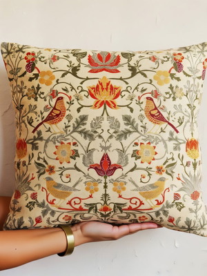 William Morris Birds Handmade Decorative Pillowcase new