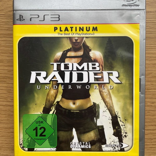 PS3 Tomb Raider Underworld used, set of 2 pieces