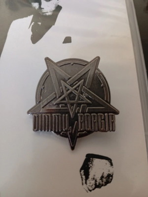 Dimmu Borgir μεταλλική καρφίτσα με πεντάγραμμο