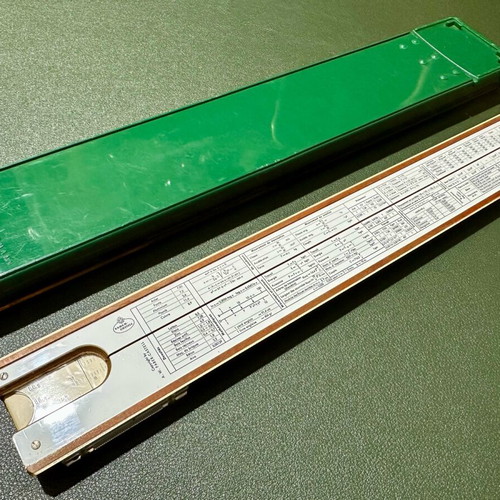 Faber Castell Darmstadt 1/54 vintage used with case