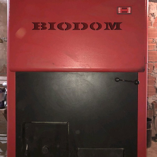 Biodom pellet burner like new