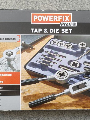POWERFIX Profi+ σετ κολαούζων και φιλιέρων, 20 τεμαχίων