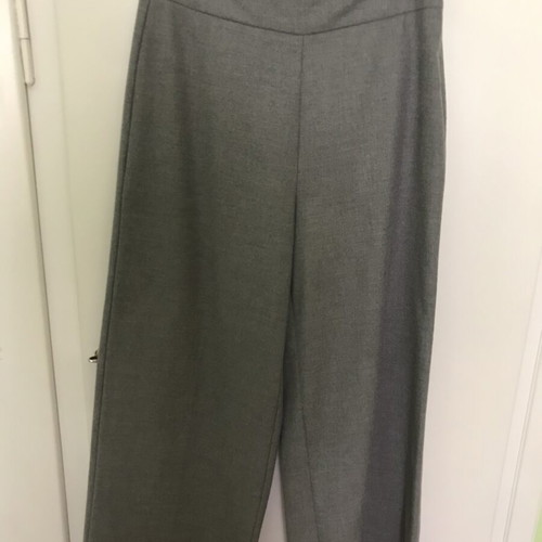 M&S Marks and Spencer women's wide-leg pants, grey