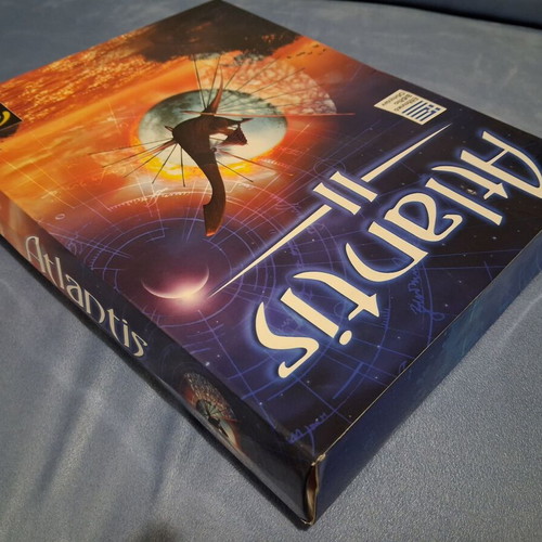 Atlantis II PC used adventure game Big Box with Greek manual