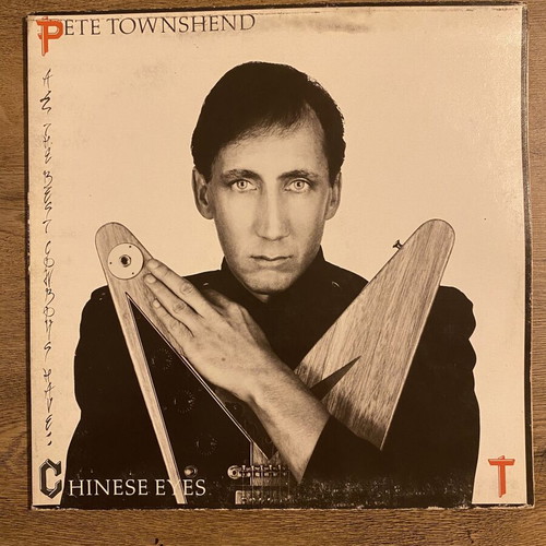 Pete Townshend Chinese Eyes LP like new, rock