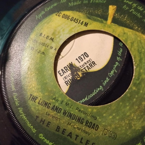 Various vinyl records used