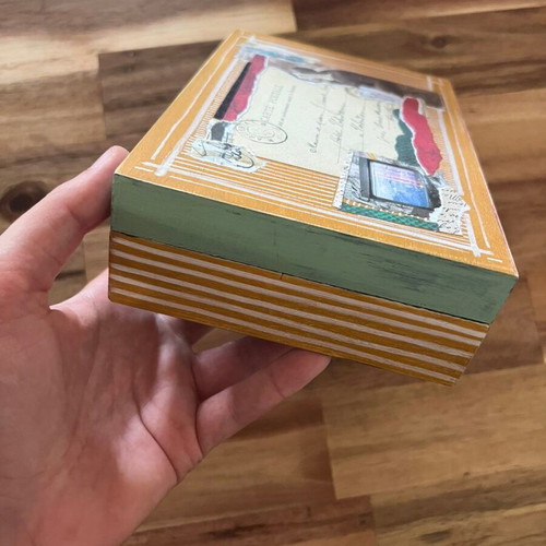 Handmade Vintage Decorative Memory Box new