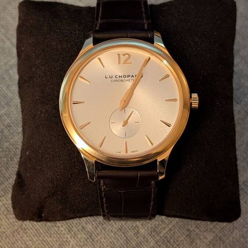 L.U.C XPS40 MM automatic men's watch like new, ethical rose gold